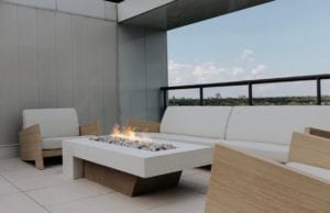 Outdoor Living Space Firetable