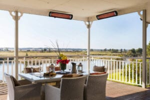 Define your outdoor space with heaters