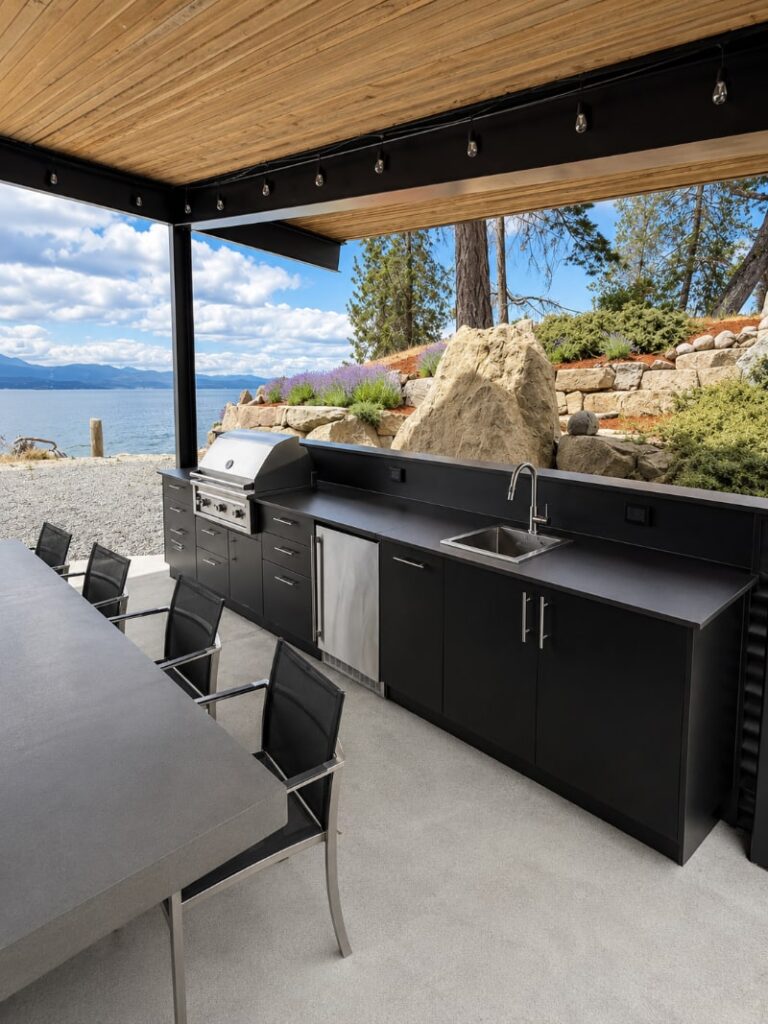Salt Spring Outdoor Kitchen
